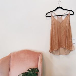 CAMI NYC Velvet Silk tank